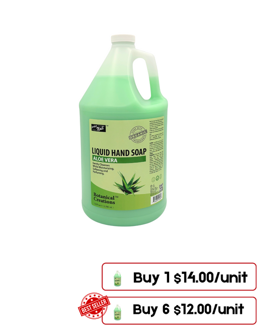 Aloe Vera Liquid Soap – 128 oz