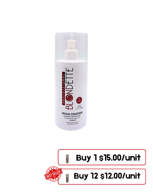 Blondette Black Chocolate & Argan Oil Keratin – 16 oz (Personal Size)