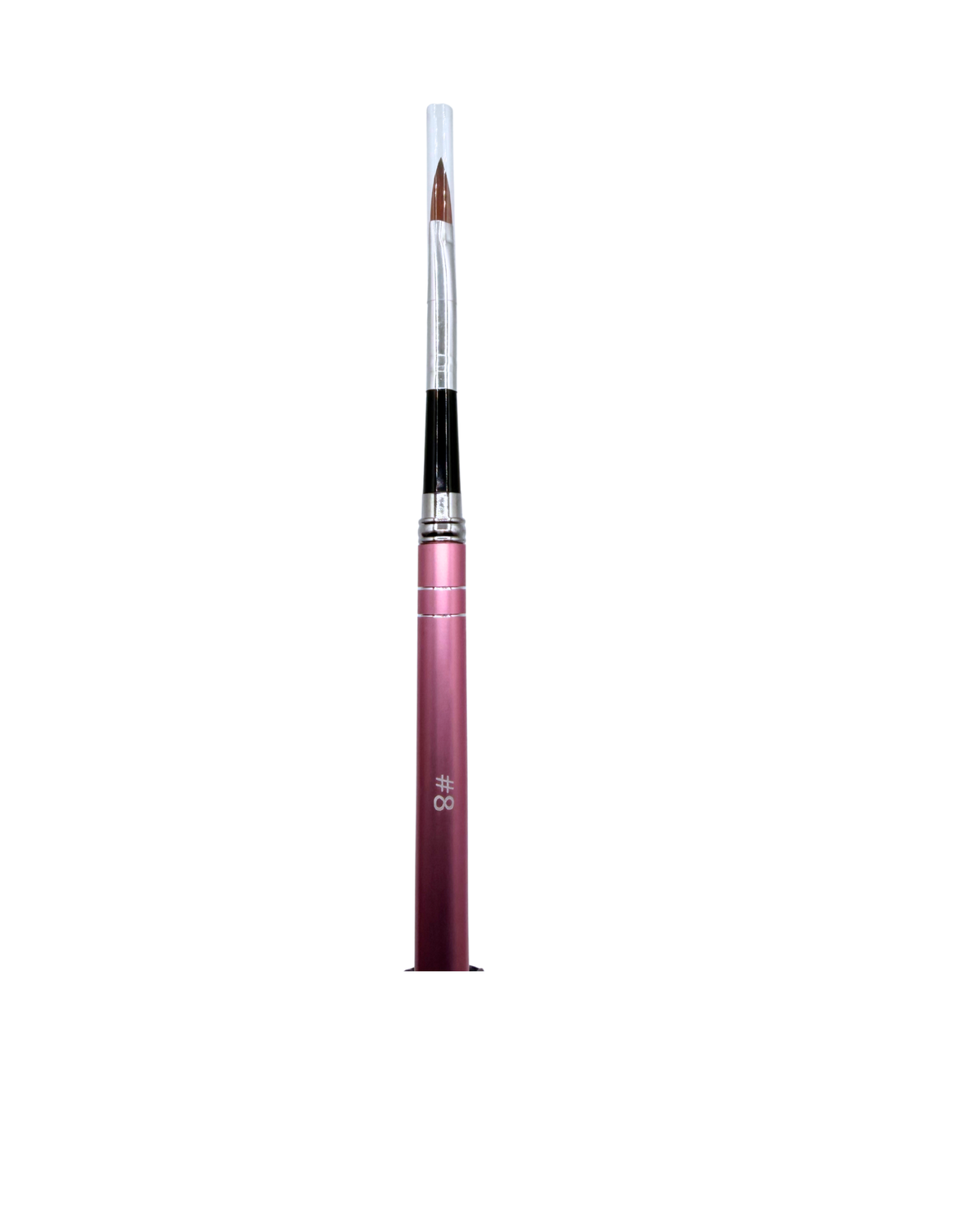 Acrylic Brush – Pink & Gold (#4 & #8)