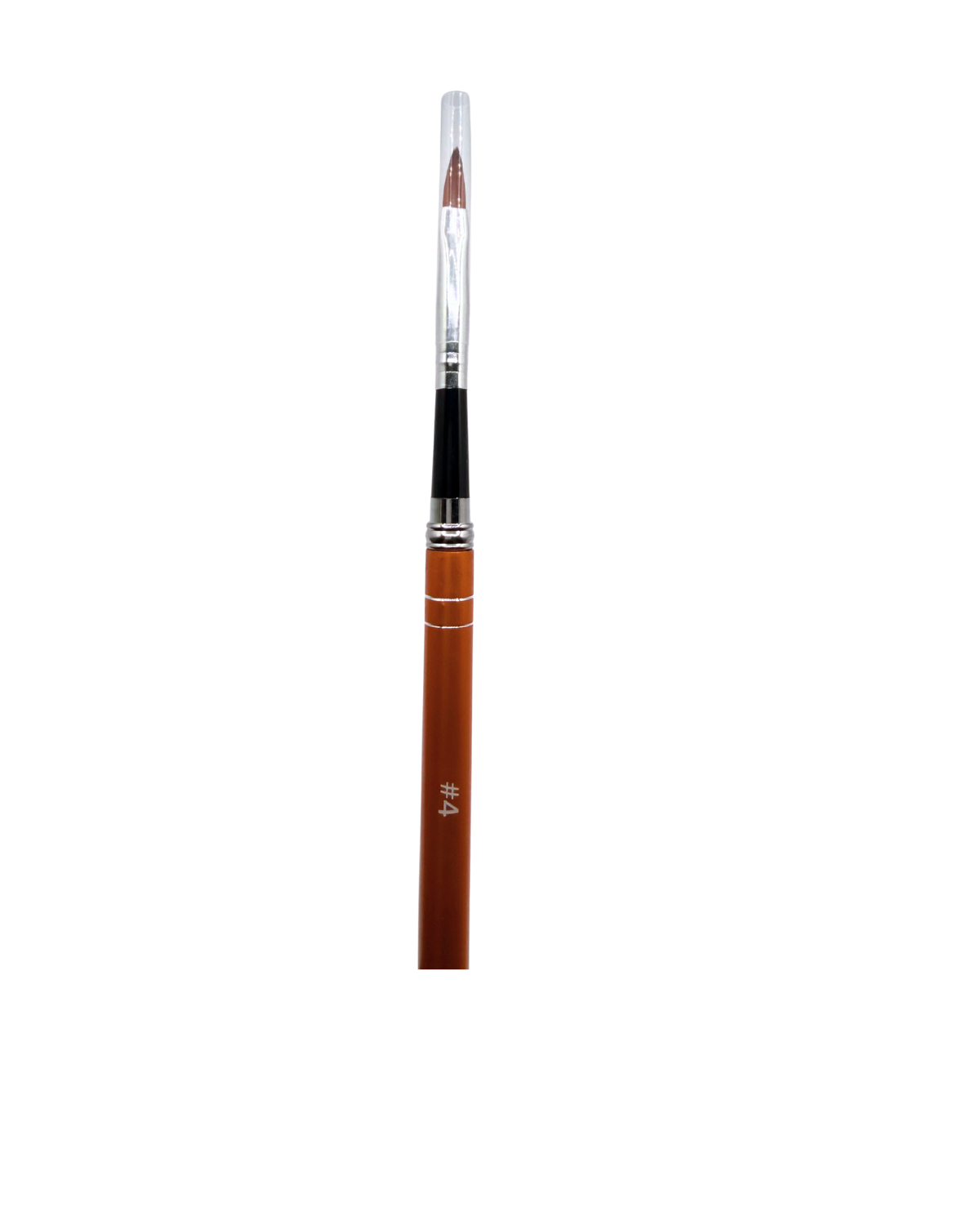 Acrylic Brush – Pink & Gold (#4 & #8)
