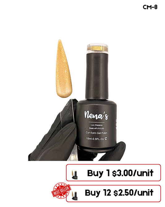 Nena's Nails Cat Eye Gel Polish Collection – 19 Stunning Colors