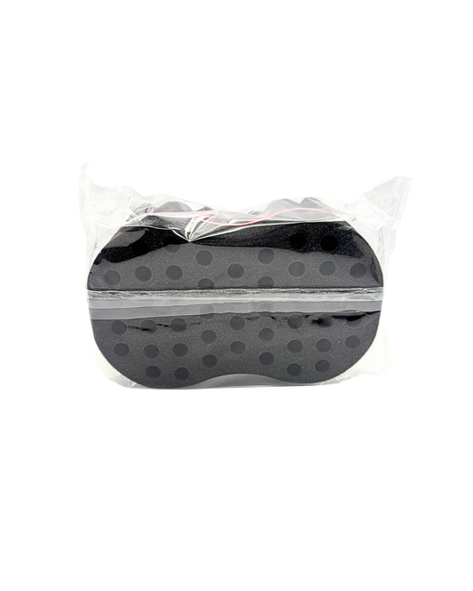 Large Black Barber Sponge – Perfect for Hair Styling & Textures