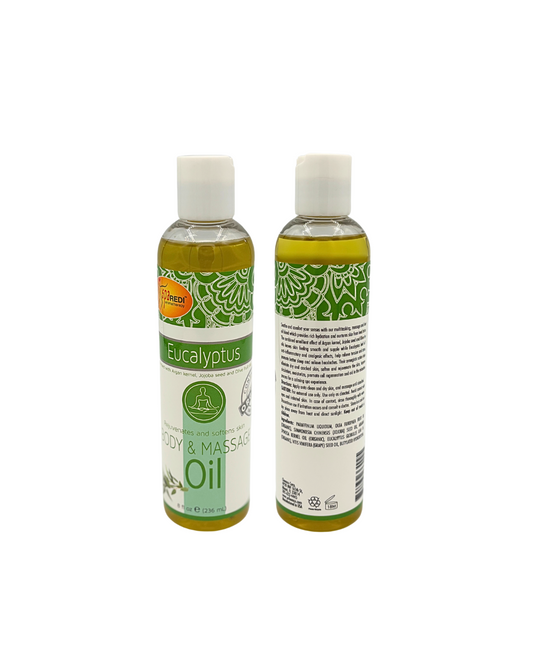 Mint & Eucalyptus Massage Oil – 8 Oz And 32 oz
