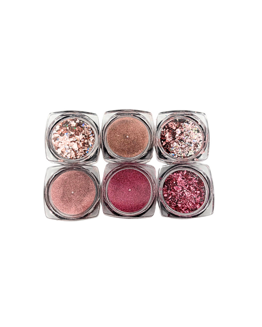 Mix 6 Effects Powder – Versatile Nail Art Pigment Set