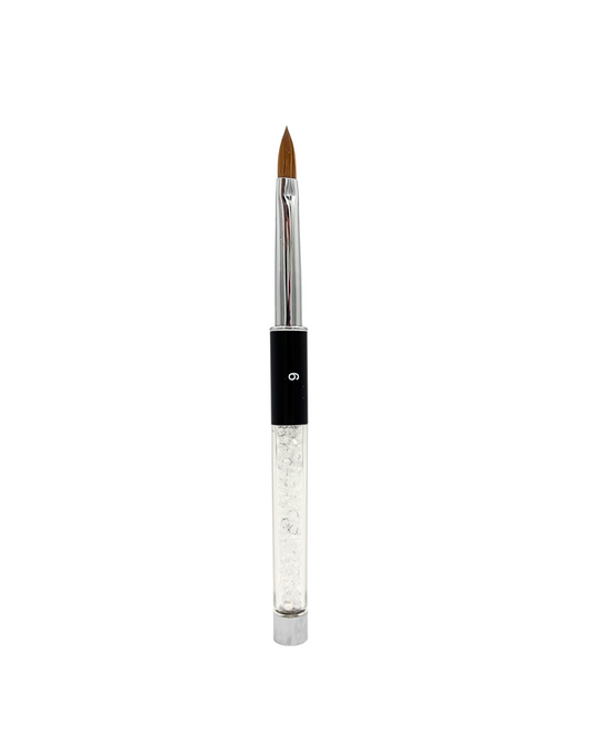 Kolinsky Nail Brushes – Sizes 6, 8, 10, 12, 14
