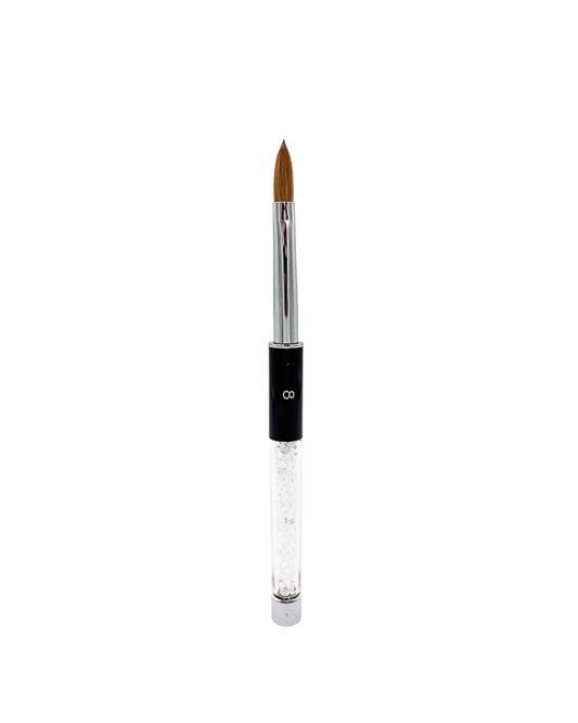 Kolinsky Nail Brushes – Sizes 6, 8, 10, 12, 14