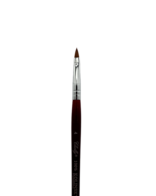 Chelly Kolinsky Nail Brushes – #4, #6, #8, #10