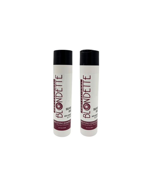 Blondette Sulfate-Free Shampoo & Conditioner – For Dry, Color-Treated, and Frizzy Hair)