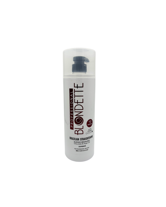 Alizado Brazilian Straightening Keratin Hair Treatment with Argan Oil and Chocolate.