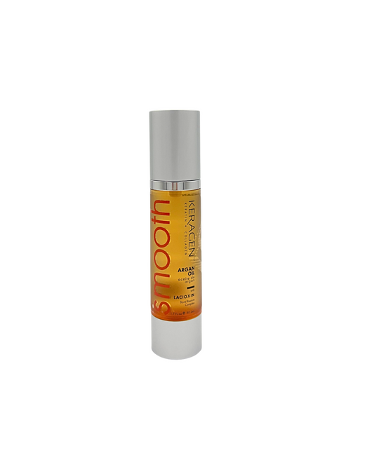 KERAGEN - Nourishing Hair Serum for Dry Damaged Hair - Argan Oil for Hair Treatment - Brilliant Shine, Heat Protection with Paraben, Phthalate and Sulfate Free Formula (1.7 Oz)