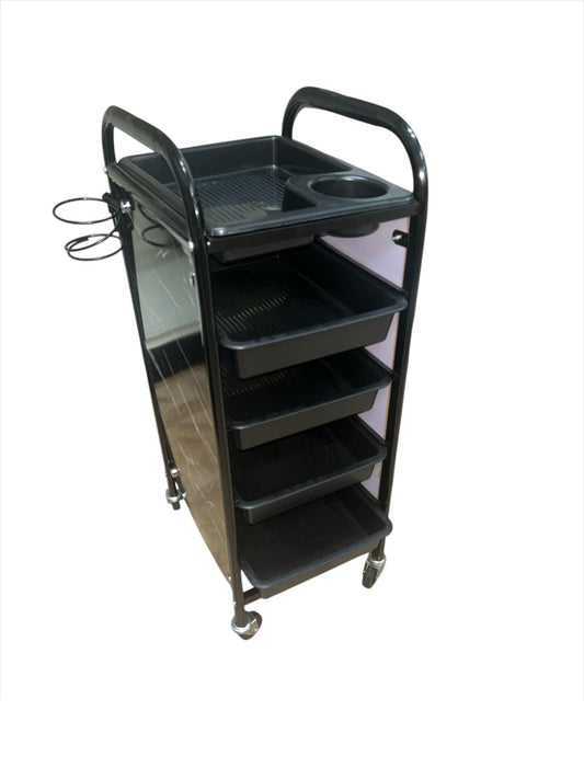 Salon Utility Trolleys – Plastic, Wood & Aluminum