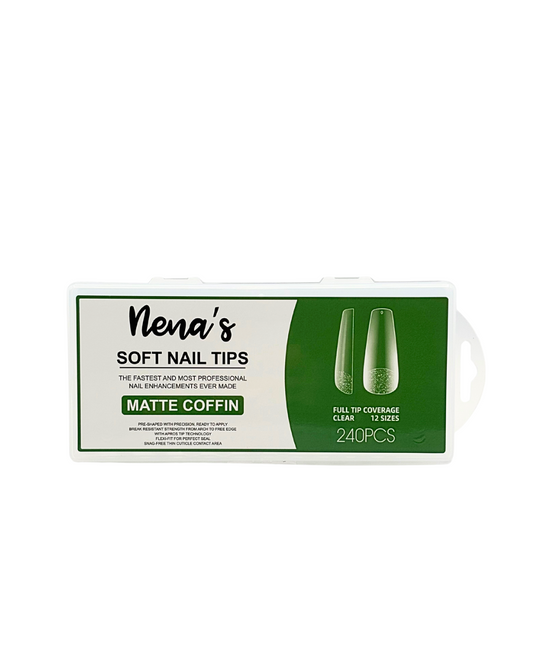 Nena’s Nails – Soft Gel Medium Nail Tips (240 pcs)