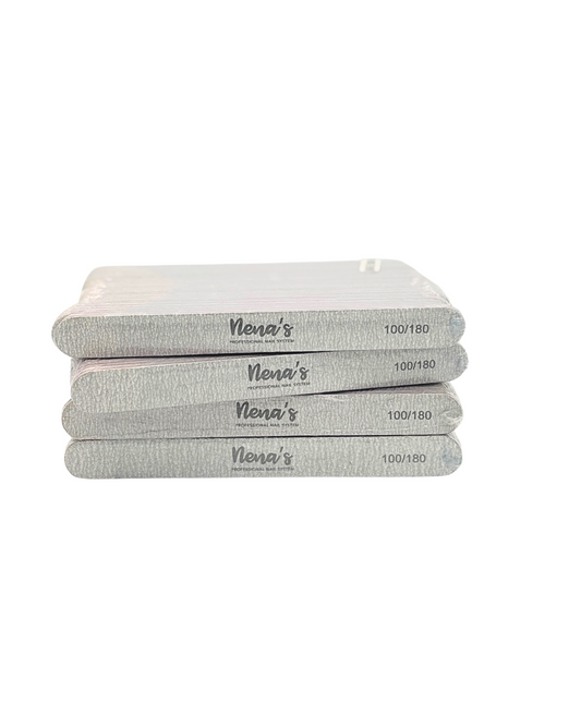 Nena’s Nails Nail Files – 100/180 Grit